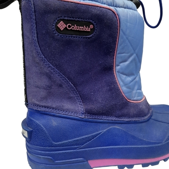 Columbia Bugabarn Junior Snow‎ Boots Purple Size 6 Youth Girls - Picture 6 of 12